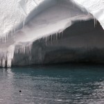 An ice cave