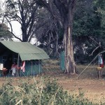 Our tent in East Africa. 