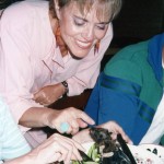 Ann ate Batfish Soup in Micronesia.